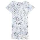 M&S Womens Cool Comfort Cotton Modal Short Nightdress, S-XL, Blue Mix