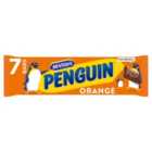 McVitie's Penguin Orange Chocolate Biscuit Bars 7 per pack