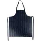 M&S Collection Pure Cotton Striped Apron, One Size, Navy