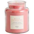 M&S Wild Rhubarb Jar Candle