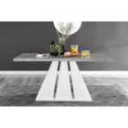 Furniture Box Athens 6 Seater Grey Concrete Dining Table