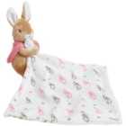 M&S Unisex Peter Rabbit Flopsy Comforter, One Size, Pink Mix