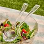 Clear Salad Servers
