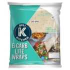 Deli Kitchen Carb Lite Wraps 6 per pack