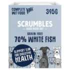 Scrumbles Dog Food Grain Free White Fish 395g