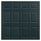 Garador Beaumont Panelled Framed Retractable Garage Door - Anthracite Grey - 2286mm