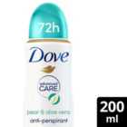 Dove Advanced Antiperspirant Deodorant Pear & Aloe Vera Aerosol 200ml
