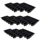 24 Cell Plant Trays Bedding Plant Pack Plastic Inserts Seed Tray Pots 30 Trays