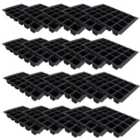 24 Cell Plant Trays Bedding Plant Pack Plastic Inserts Seed Tray Pots 60 Trays