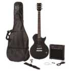 Encore E90 Blaster Electric Guitar Pack - Gloss Black