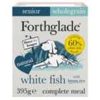 Forthglade Complete Senior Whole Grain White Fish with Brown Rice & Veg 395g