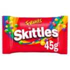 Skittles Vegan Chewy Sweets Fruit Flavoured Bag 45g