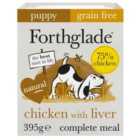 Forthglade Complete Puppy Grain Free Chicken with Liver, Sweet Potato & Veg 395g