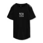 KIDS ONLY Black Long Reckless Logo T-Shirt