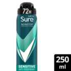 Sure Men Anti-perspirant Deodorant Non stop Sensitive 250ml