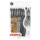 Zebra Doodlerz Smooth Stick Animal Assorted 10 per pack