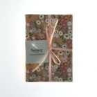 Nutmeg Floral A6 Notebook 3 Pack 3 per pack