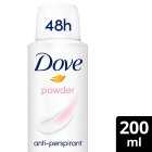 Dove Powder Smooth Anti-Perspirant, 200ml