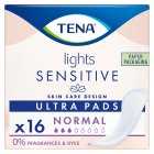 TENA Lights Sensitive Ultra Pads Normal, 16s