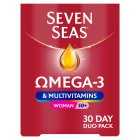 Seven Seas Omega 3 & Multivitamins Women, 60s