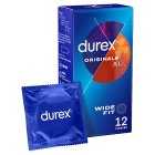 Durex Thin Feel Condoms Wide Fit, 12s