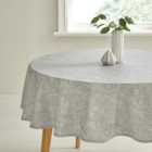 Grey Wipe Clean Tablecloth