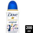Dove Advanced Antiperspirant Deodorant Original Aerosol 200ml