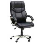 HOMCOM Executive Office Chair and Computer Desk Chair Black