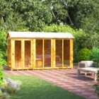 Power Sheds 12 x 4ft Apex Shiplap Dip Treated Summerhouse
