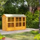 Power Sheds 10 x 4ft Apex Shiplap Dip Treated Potting Shed