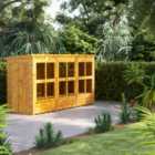 Power Sheds 12 x 4ft Pent Shiplap Dip Treated Potting Shed