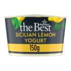 Morrisons The Best Sicilian Lemon Yoghurt 150g