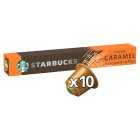 Starbucks Nespresso Caramel Coffee 10 Pods, 51g