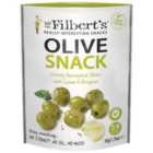 Mr Filberts Olive Snacks Green Olives with Lemon & Oregano 50g