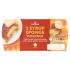 Morrisons Syrup Sponge Pudding 2 x 105g