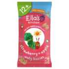 Ella's Kitchen Strawberry + Apple Oaty Biscuits Multipack Snack 12+ Months 5 x 20g