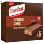 SlimFast Double Choc Bar 6pk 150g