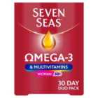 Seven Seas Omega-3 & Multivitamins Woman 50+ 30 Day Pack