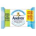 Andrex Classic Clean Washlets - MEGA Pack 56 per pack
