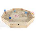 Plum Giant Wooden Sand Pit - Natural