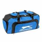 Slazenger 55L Large Sports Duffel Weekend Travel Bag Blue