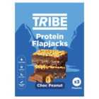 Tribe Plant Protein Flapjack Choc Peanut 3 x 38g