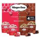 Haagen Dazs Mini Cups Macaron Collection 4 x 95ml