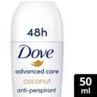 Dove Women Advanced Antiperspirant Deodorant Roll on Coconut 50ml