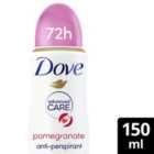 Dove Women Advanced Antiperspirant Deodorant Pomegranate Aerosol 150ml