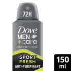 Dove Men+Care Advanced Antiperspirant Deodorant Sport Fresh 150ml