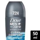 Dove Men+Care Advanced Antiperspirant Deodorant Clean Comfort 50ml