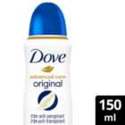 Dove Advanced Antiperspirant Deodorant Original Aerosol 150ml
