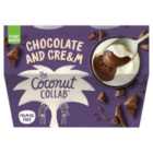 The Coconut Collaborative Chocolate & Cream Pots 2 x 120ml