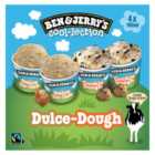 Ben & Jerry's Dulce-Dough Cool-lection Ice Cream Mini Cup Multipack 400ml